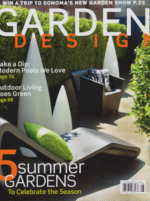 Garden Design Magazine Features Terra Sculpture