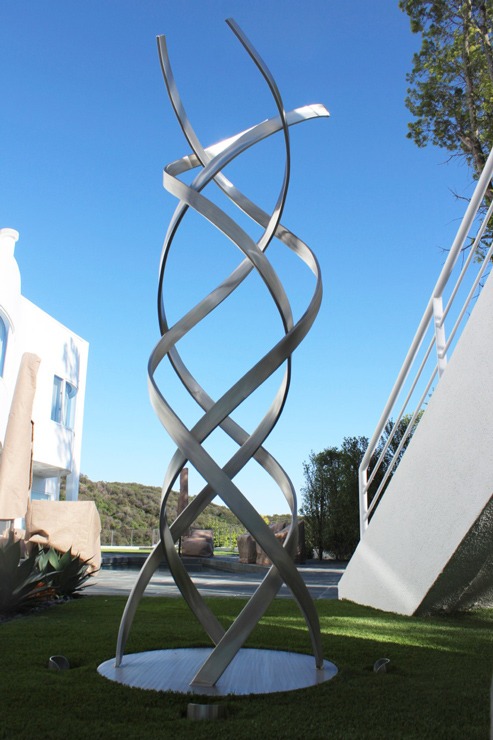 Kismet - Stainless Steel Outdoor Art Sculpture | TerraSculpture