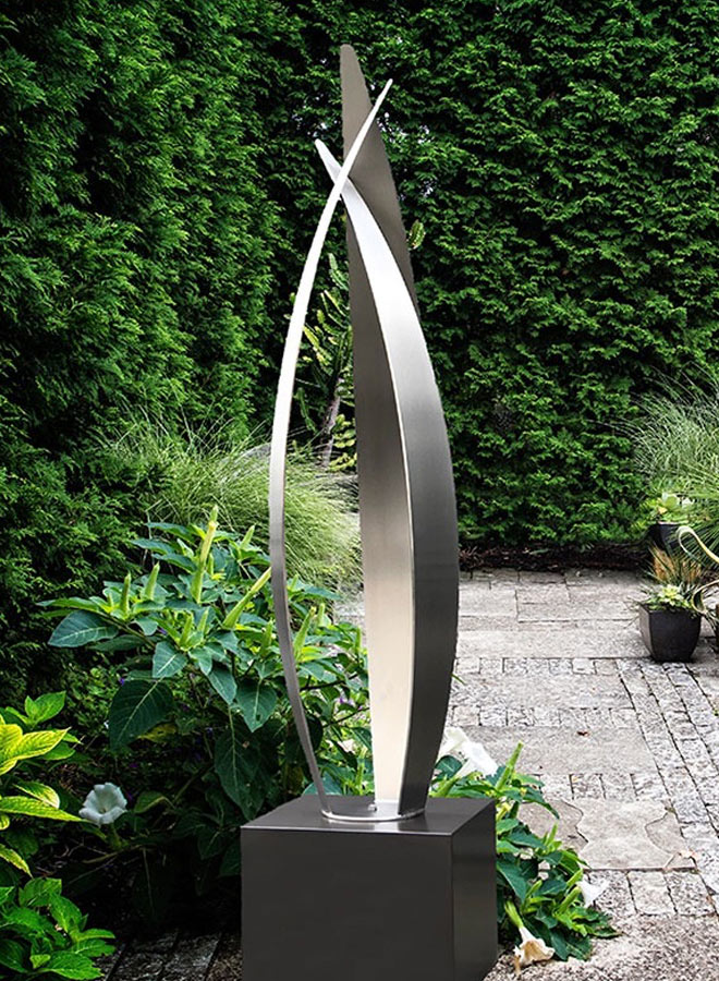 flight stainless steel sculpture