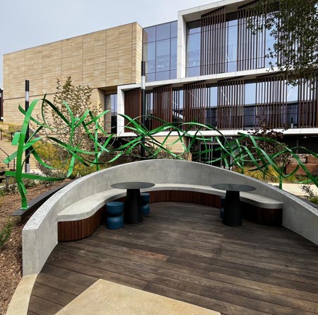 a victoria public art sculpture contemporary gallery